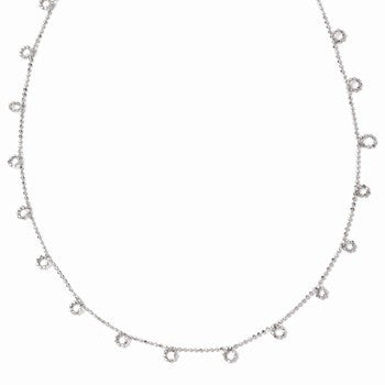 14K White Gold Necklace