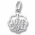 I Love You charm in Sterling Silver hide-image