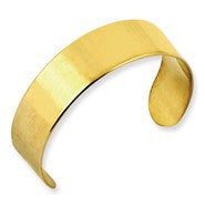 10kT Yellow Gold Pol Toe Cuff, Jewelry Ring