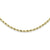 10K Yellow Gold Polished Hollow Rope Chain