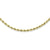 10K Yellow Gold Polished Hollow Rope Chain