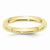 10k Yellow Gold 3mm Standard Comfort Fit Wedding Band