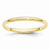 10k Yellow Gold 2mm Half Round Wedding Band
