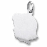 Girl charm in Sterling Silver hide-image