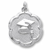 Graduation charm in Sterling Silver hide-image