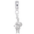 Scott Warrior charm dangle bead in Sterling Silver hide-image