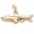 Fish Charm in 10k Yellow Gold hide-image