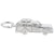 Station Wagon Charm In Sterling Silver