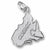 Quebec charm in 14K White Gold hide-image