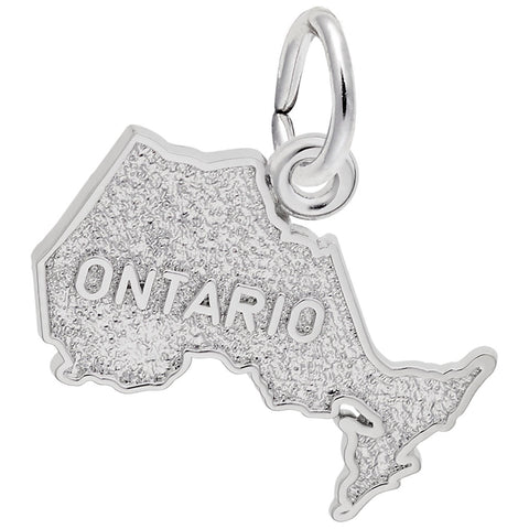 Ontario Charm In Sterling Silver