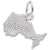 Ontario Charm In Sterling Silver