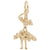 Spanish Dancer Charm In Yellow Gold