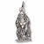 Gorilla charm in Sterling Silver hide-image