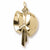 Colonial Bonnet charm in Yellow Gold Plated hide-image