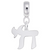 Chai charm dangle bead in Sterling Silver hide-image