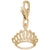 Tiara Charm In Yellow Gold