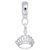 Tiara Charm Dangle Bead In Sterling Silver