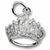 Tiara charm in Sterling Silver hide-image