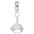 Tiara charm dangle bead in Sterling Silver hide-image