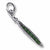 Pea Pod charm in 14K White Gold hide-image