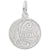 Nana Charm In 14K White Gold