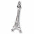 Eiffel Tower charm in Sterling Silver hide-image