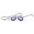 Sunglasses Charm In 14K White Gold