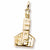 St. John's Church Charm in 10k Yellow Gold hide-image