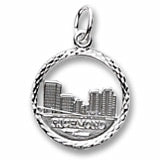 Richmond Skyline charm in Sterling Silver hide-image
