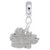 Antigua Charm Dangle Bead In Sterling Silver