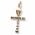 Bourbon St Lamp Post Charm in 10k Yellow Gold hide-image