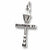 Bourbon St Lamp Post charm in 14K White Gold hide-image