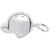 Baseball Helmet Charm In 14K White Gold