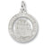 Chateau Frontenac charm in Sterling Silver hide-image