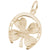 Good Luck Charm in Yellow Gold Plated