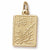 Mahjong Tile Charm in 10k Yellow Gold hide-image