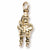 Santa Charm in 10k Yellow Gold hide-image