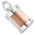 Pei Sand Capsule charm in Sterling Silver