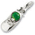 May Birthstone charm in 14K White Gold hide-image