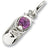 June Birthstone charm in 14K White Gold hide-image