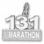 Marathon 13.1 W/Diamond charm in 14K White Gold hide-image