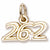 Marathon 26.2 W/Diamond charm in Yellow Gold Plated hide-image