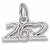 Marathon 26.2 W/Diamond charm in 14K White Gold hide-image