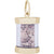 Gr. Cayman Sand Capsule charm in Yellow Gold Plated hide-image
