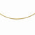 14K Yellow Gold Omega, 18 inch x 1.2mm, Jewelry Chains and Necklace