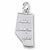 Alberta,Canada charm in Sterling Silver hide-image