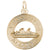 Van/Ak Cruise Ship Charm In Yellow Gold