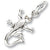 Gecko charm in Sterling Silver hide-image