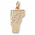 Montpelier Vermont Charm in 10k Yellow Gold hide-image