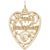 Anniversary Charm in Yellow Gold Plated